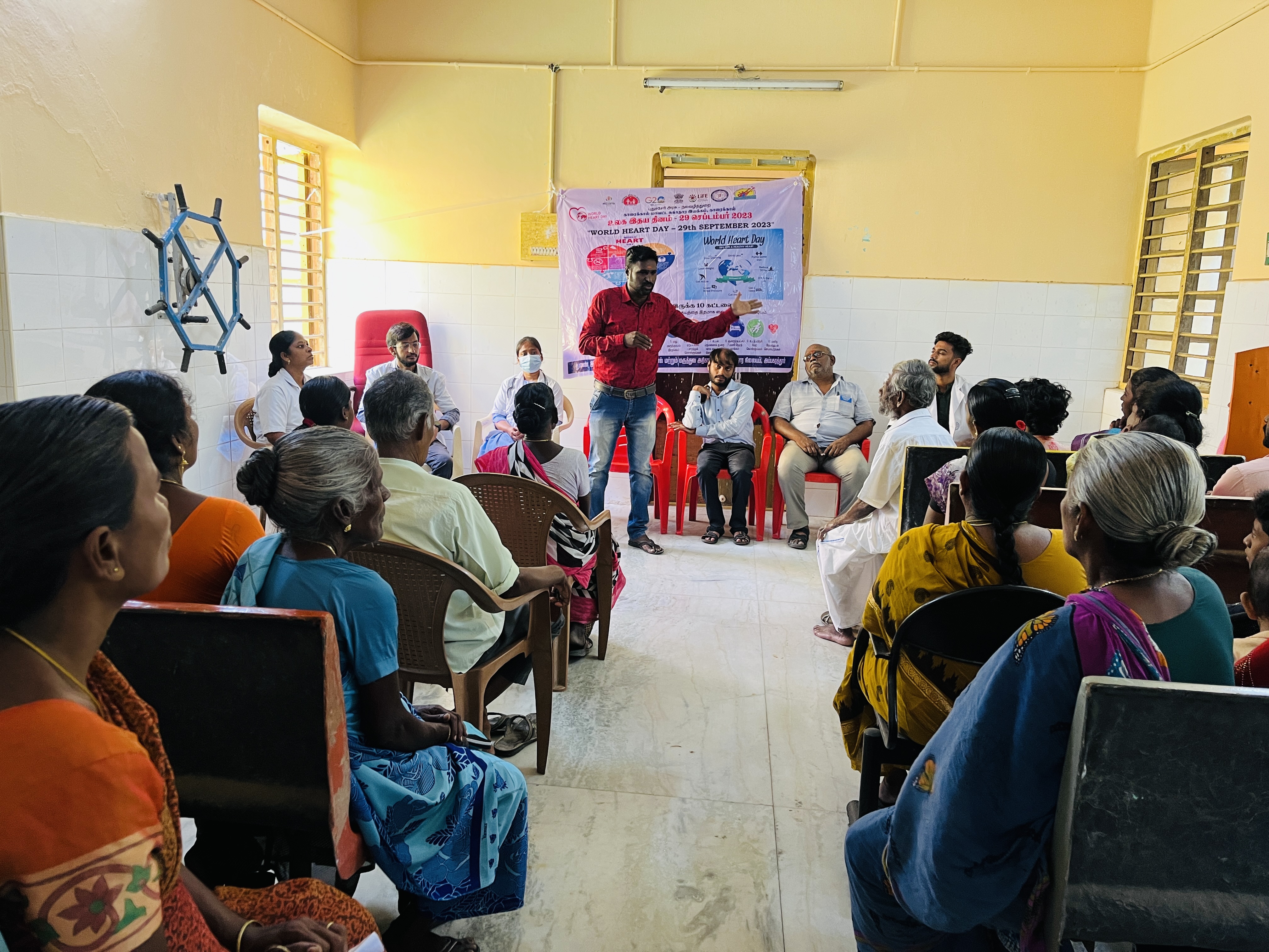 தேவையற்ற மனகவலைகளே இருதய நோய்க்கு ஆளாகி விடுகிறது மாரடைப்பு ஏற்படுகிறது. உலக இருதய தின விழிப்புணர்வு நிகழ்ச்சியில் தகவல்.